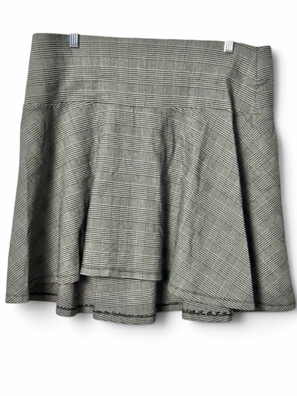 Torrid Gray Plaid Women's High Low Skirt Size 0(L)(12)